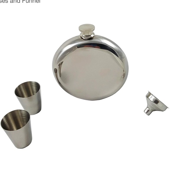 Palm City Flask Set - Picture 2 of 3